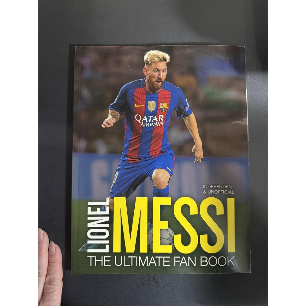 Lionel Messi The Ultimate Fan Book Carlton Books Paperback Yellow Illustrated